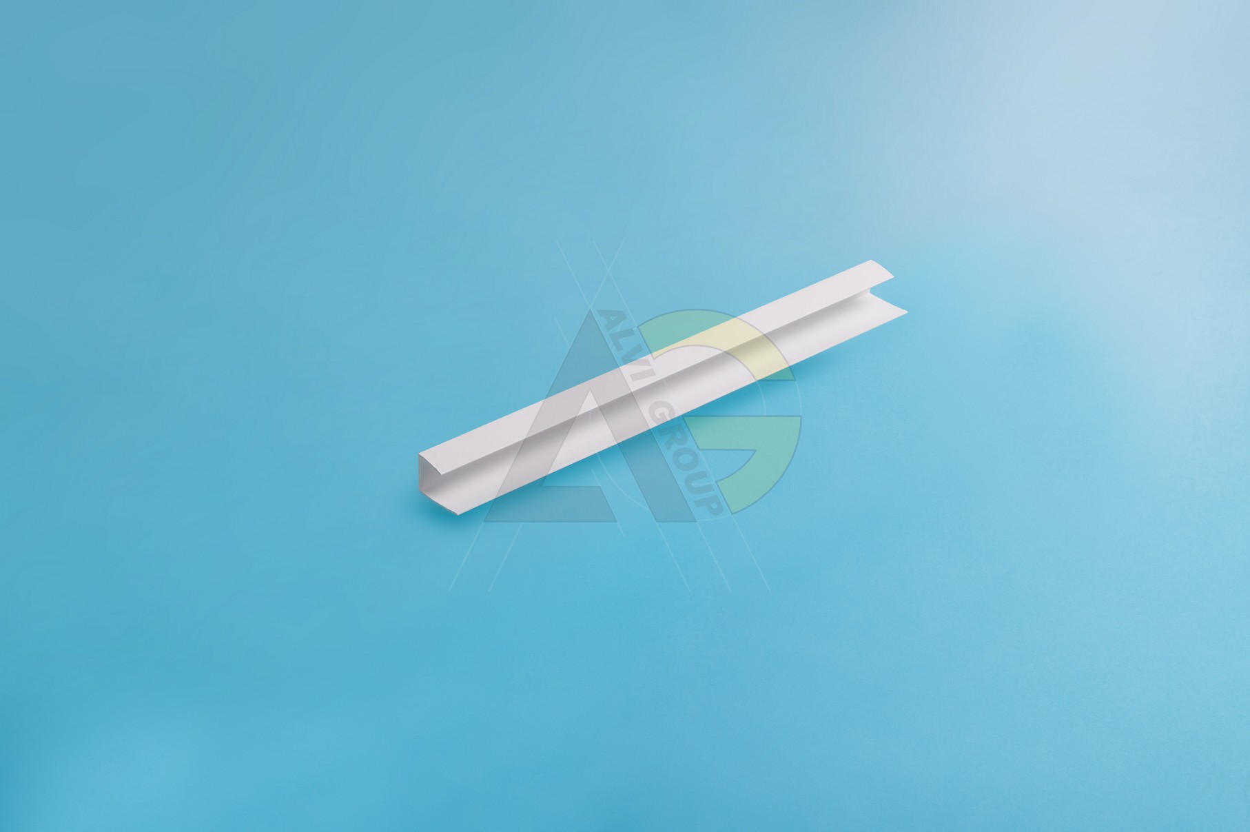 PLASTIC ‘J’ PROFILE FOR PLASTERBOARD WITH SELF-ADHESIVE TAPE
