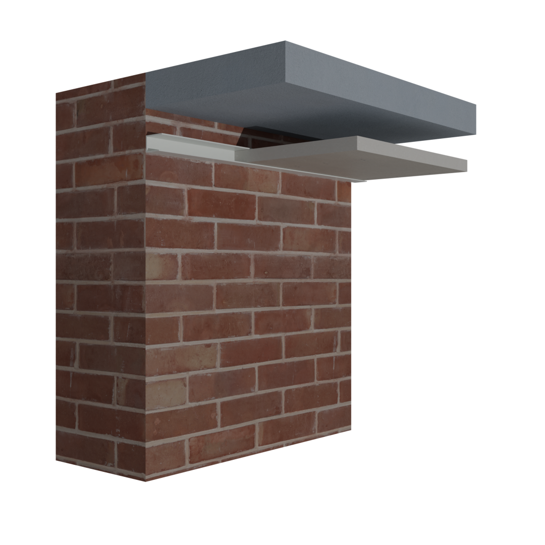 PLASTIC ‘J’ PROFILE FOR PLASTERBOARD WITH SELF-ADHESIVE TAPE